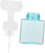 CANIGHT Refillable Foaming Soap Bottle 250ml Empty Flower Mousse Dispenser Travel Size Hand Wash Pump Bottle