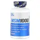 [iHerb] EVLution Nutrition MSM 1,000，120 粒素食膠囊