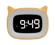 Led Night Light Alarm Clock, Desktop Functional Electronic Clock, Bedroom Atmosphere Night Light Clock, Family Room