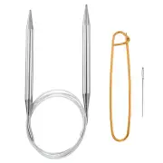 47" Circular Knitting Needles US 13/9.0mm Needles 5.51" Stainless Steel