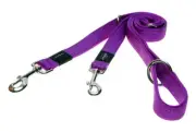 Rogz Utility Multi Lead - Large (Purple)