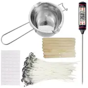 Candle Making Kit,Candle Melting Pot,Candle Wicks,Wick Stickers, Candle3454