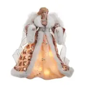Angel Treetop，Christmas Tree Topper Angels for Holiday or 12-Inch Champagne