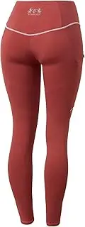 [HORZE] B Vertigo Adara Women's Breathable High Waist Silicone Full Seat Riding Tights with Phone Pockets