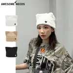 艾迪哥 🇰🇷 韓國代購 AWESOME NEEDS 貓耳針織帽 針織帽 帽子 SS CAT KNIT HAT 太妍著用