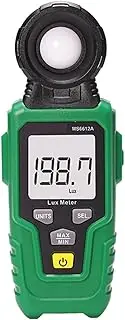High Performance Light Meters Environmental Meters Lux Measurement,Professional Illuminometer MAX/MIN/Data Hold/LCD. for Homes, Agriculture, Warehouse