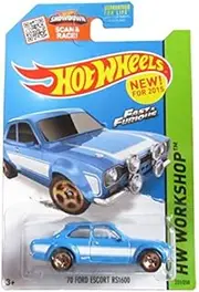 2015 Hot Wheels Fast and Furious 70 Ford Escort Rs1600 221/250 by Hot Wheels