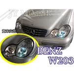 JY MOTOR 車身套件-BENZ W203 C200K C230 C240 C32 晶鑽 黑框 光圈 魚眼 大燈