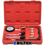 Engine Cylinder Compression Tester Gauge Kit Professional Mechanics Gas Engine