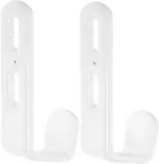 QUMIIRITY Iron Bunk Bed Ladder Hooks 2pcs for Bed Hardware Bracket Ladder Hanger