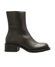 Lanvin Zip Detailed Ankle Boots 38,40 Black