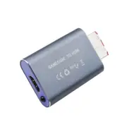 Bitfunx Metal NGC HDMI Adapter NGC to HDMI Adapter w/ Remote for Gamecube Game