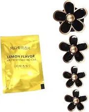 Car Freshener Vent Air Fresheners 4pcs Flower Shape Car Essential Oil Diffuser Car Aromatherapy Diffuser Auto Adornment