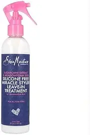SheaMoisture Silicone Free Miracle Styler Leave-In Treatment, 8 Fluid Ounce