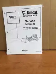 Bobcat V623 Telehandler Service Manual Shop Repair Book 1 Part Number # 6901675