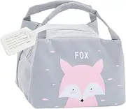 Cool Bag for Children, Lunch Bag Children, Insulated Lunch Bag, Lightweight Lunch Bag, Small Cool Bag Children, Cartoon Lunch Bags for Women, with Luggage Tag, for School, Picnic, Lunch, Travel