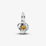 *BRAND NEW* Pandora Sterling Silver Honey Eternity Circle Dangle Charm 793125C11
