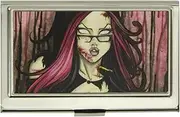[Buckle-Down] Men's Business Card Holder Small, Zombie, 3.7" x 2.5"