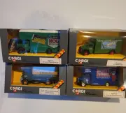 4 Corgi diecast Trucks