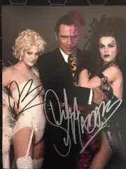 Drew Barrymore Debi Mazar Signed Batman Forever 8x10 Photo With COA