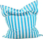 Sqaure Floating Bean Bag for Pool - Pool Floating Bean Bag - Outdoor Indoor Comfortable Large Bean Bag Chair Big - Sqaure Swimming Pool Floating Pillow Sac Pouf Cover No Filler (Color : Light Blue-st