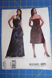 Vogue Pattern Michael Kors American designer #2740 Size 14,16,18, Misses' dress