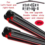For FIAT Mobi Hatchback 2017-2023 Car Wipers Double Rubber Windshield Blade (for: Fiat)