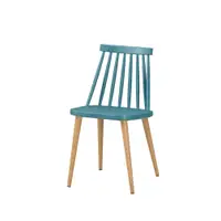 在飛比找蝦皮商城優惠-obis 椅子 艾美造型椅（藍）