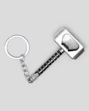 [Miscellaneous] Miscellaneous Men's Hammer Bottle Opener Keyring in Silver One Size Silver