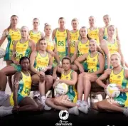 Australian diamonds NETBALL CHAMPIONS TEAM POSTER, BARGAIN,2