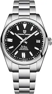 [CEYADG] Pagani Design Herren Uhr Analog Japanisches Automatikwerk NH35 mit Edelstahl Armband PD1690