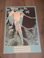 DAN GOAD 1989 DEVON EDITION (GREEN) ART PRINT POSTER, HAND SIGNED BY ARTIST