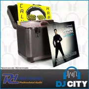 Power Dynamics RC80T Titanium 80 x 12 Inch LP Vinyl Record Case