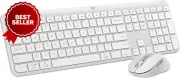 MK950 Signature Slim Wireless Keyboard and Mouse Combo, Sleek Design, Quiet Typi
