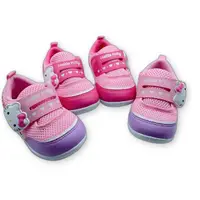 在飛比找momo購物網優惠-【樂樂童鞋】台灣製三麗鷗學步鞋-兩色可選(KITTY童鞋 休
