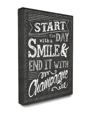 Stupell Home Decor Start The Day Canvas 16x20