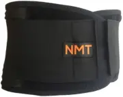 Back Brace by NMT ~ Lumbar Support Black Belt ~ Posture Corrector ~ Pain Reli...
