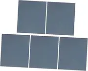 FONDOTIN Bird Cage Liner Polishing Sandpaper Gravel Papers for Birdcage 5pcs Liner Mats