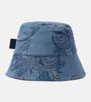 [Etro] Etro Paisley bucket hat UK 6 5/8 blue