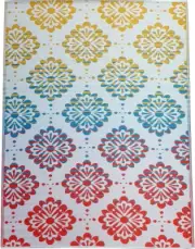 Rug Club 21A7 Eco-Friendly Reversible Outdoor Plastic Chatai Mat, 150 cm x 24...