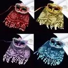 Face Mask Party Cosplay Props Halloween Masks Prom Party Supplies Veils Mask