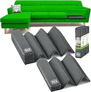 BEN'SHOME® Lifetime Sectional Couch Cushion Support [81”x19.7 + 45"x19.7"] - Heavy Duty 0.5" Thick Solid Wood Boards to Restore Comfort Posture on Sagging Cushions Seat, Fixes and Extends L Sofa Life