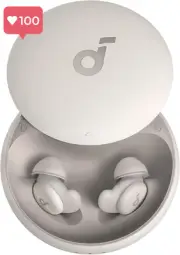 Anker Sleep A20 Earbuds, Noise-Blocking Side Sleepers 80H Playtime Bluetooth 5.3