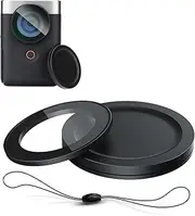 JJC UV Filter for Canon PowerShot V10 Vlog Camera,19 Layers Multi-Coated Ultra Slim UV Ultra Violet Filter Includes Metal Lens Cap and Filter Case