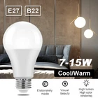10X E27/B22 Ball Light Indoor Cool/Warm White Bayonet Screw LED Bulb Globe Lamp