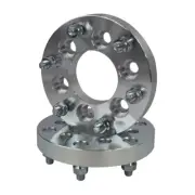 2Pcs 25Mm 6 stud 6X139.7mm Wheel Spacers 12X1.25 108 mm For Nissan Patrol GQ GU (for: Nissan)