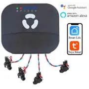 4 Zone Wifi Automatic Smart Programmable Drip Garden Watering Irrigation Timer