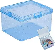 Animated Collection Card Storage Box | Collectible Card Storage Case for Anime Fans, Portable Adjustable Dust Protection Case for Families and