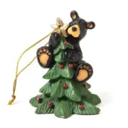 Big Sky Carvers Bearfoots Tree Topper Bear Ornament