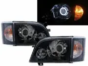 TRANSIT 06-17 VAN CCFL Projector W/ Corner Lamp Headlight BK China for FORD LHD